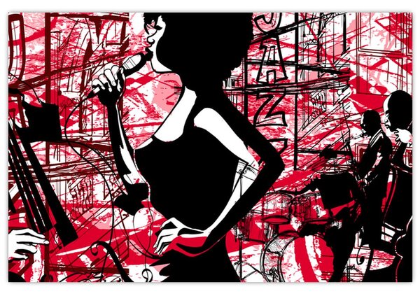 Kép - Jazz (90x60 cm)