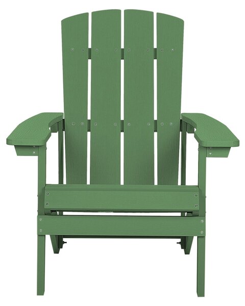 Kerti szék ADIRONDACK Zöld