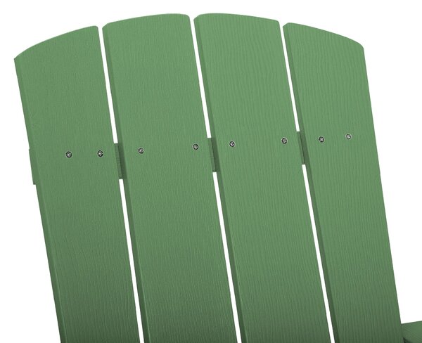 Kerti szék ADIRONDACK Zöld