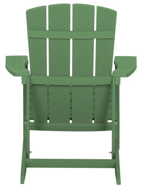 Kerti szék ADIRONDACK Zöld