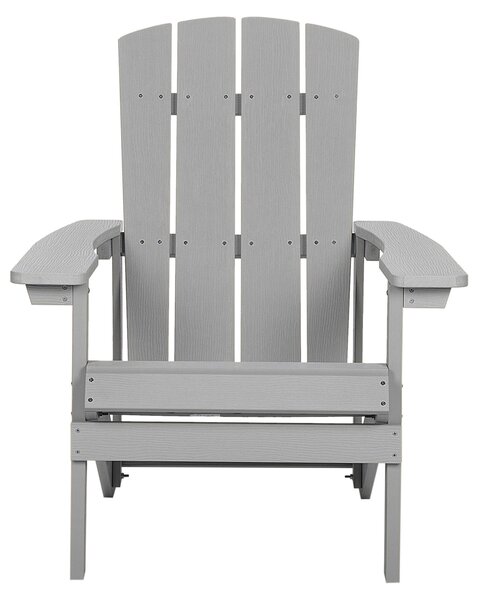 Kerti szék ADIRONDACK Világosszürke