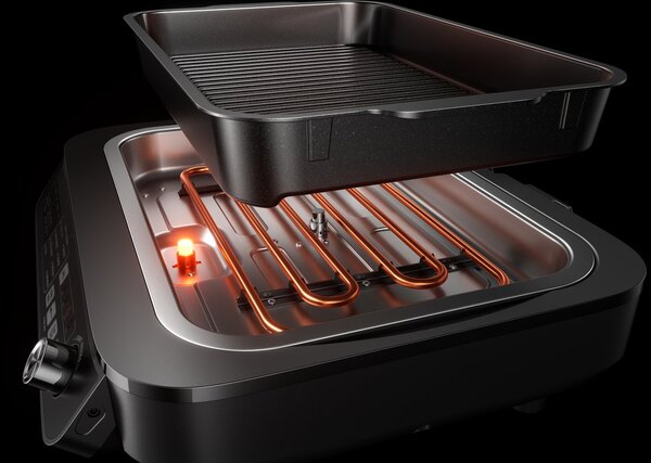 MOVA Elektromos grill 3075W 6.5L 260°C 8 program IG20 Pro