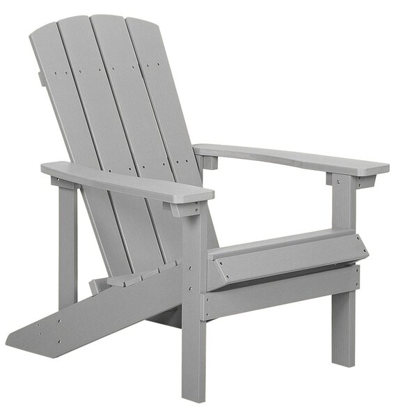 Kerti szék ADIRONDACK Világosszürke