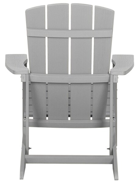 Kerti szék ADIRONDACK Világosszürke