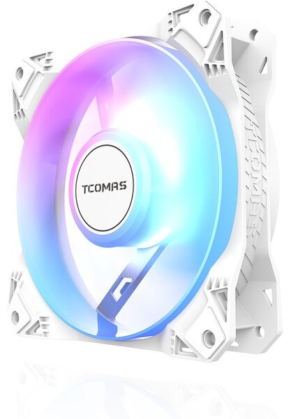 Tcomas SJR400 4HP Processzor Hűtő Fehér ARGB 120mm