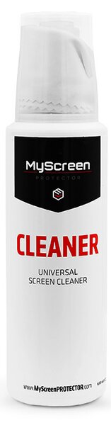 MyScreen Protector képernyőtisztító folyadék + mikroszálas törlőkendő - 250 ml űrtartalom
