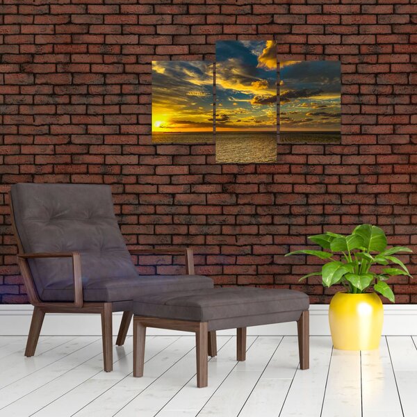 Naplemente a tengeren (90x60 cm)