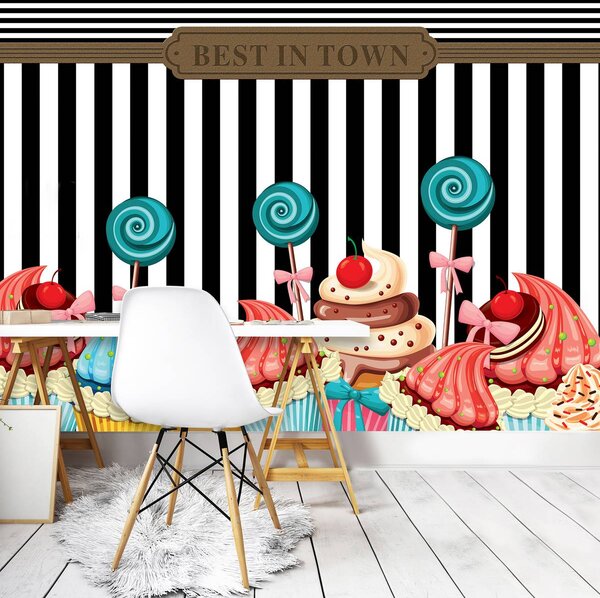 Fotótapéta - Cupcake (152,5x104 cm)