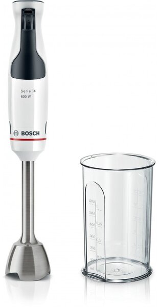 Bosch Serie 4 MSM4W210 turmixgép 0,6 L Merülő mixer 600 W Fekete, Fehér