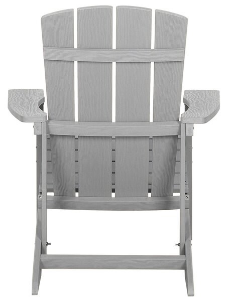 Kerti szék ADIRONDACK Világosszürke