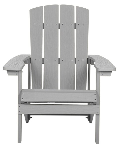 Kerti szék ADIRONDACK Világosszürke