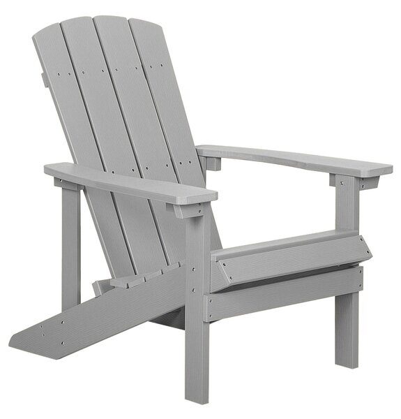 Kerti szék ADIRONDACK Világosszürke