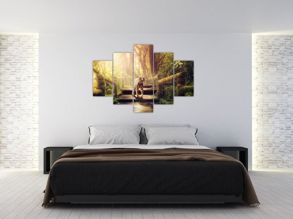 Tigris a dzsungelben képe (150x105 cm)