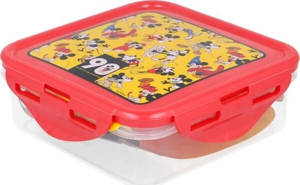 Mickey Mouse Mickey Mouse - Lunchbox / hermetyczne pudełko śniadaniowe 500ml