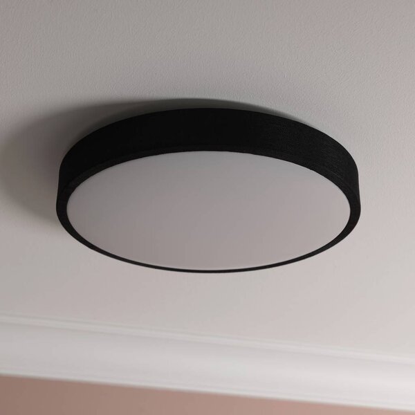 Brilliant Filiz LED-es mennyezeti lámpa LED Fixen beépített LED-es 24 W Fekete-fehér (G80820/76)