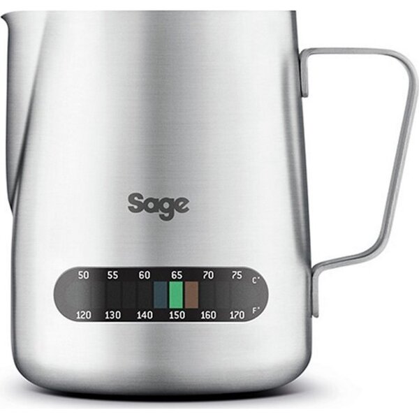 Sage BES003 hőmérséklet kijelzős inox tejhabosító kancsó