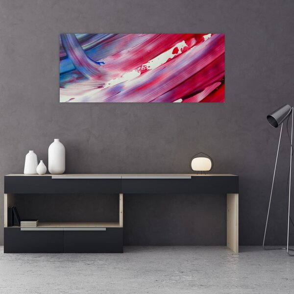 Kép - rózsaszínes kék szín (120x50 cm)
