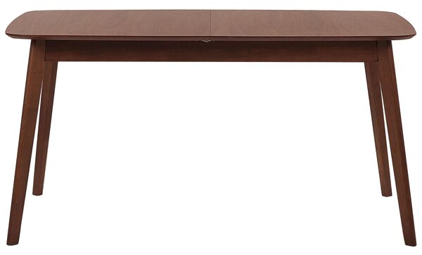 Kihúzható étkezőasztal MADOX Sötét diófa 120/150 cm 75 cm