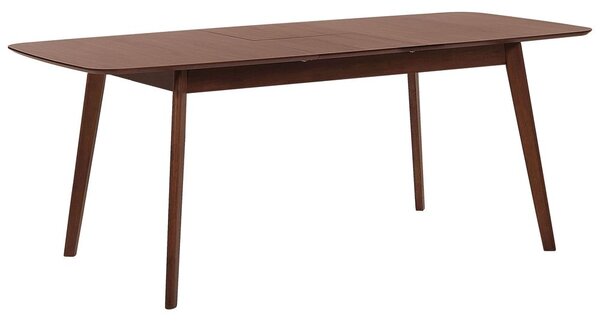 Kihúzható étkezőasztal MADOX Sötét diófa 120/150 cm 75 cm