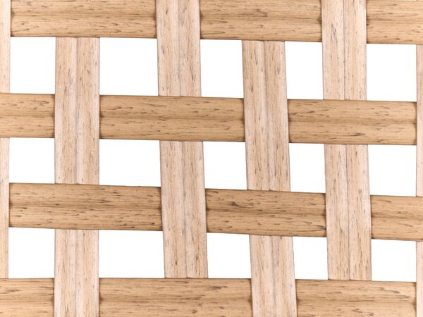 Kerti dohányzóasztal OMEGANA 66 cm 66 cm PE Rattan Bézs