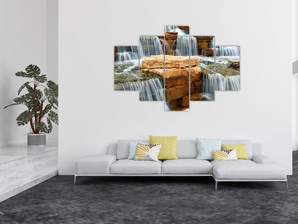 A vízesés képe (150x105 cm)