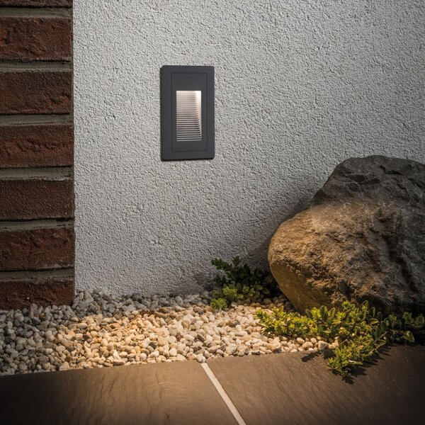 Paulmann 94382 Fali beépíthető lámpa Fixen beépített LED-es LED Fekete