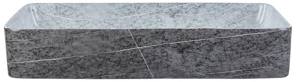 Pultra helyezhető mosdókagyló ARTAJ Szürke betonhatás 61 x 35 cm Kerámia