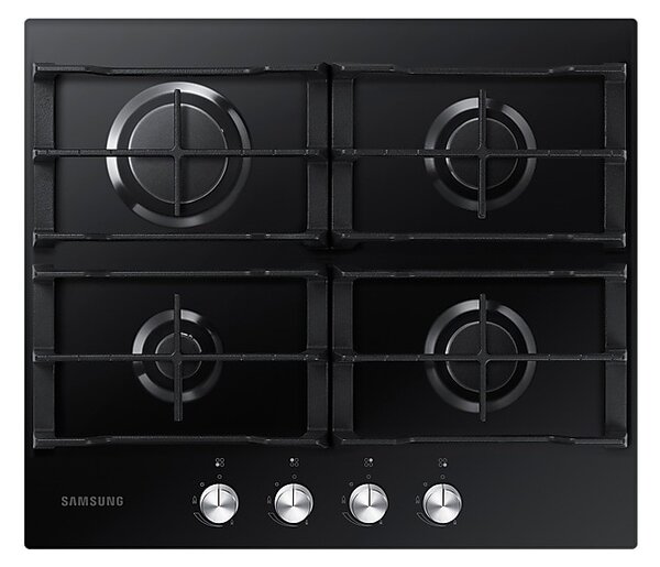 Samsung NA64H3010AK Gáz Főzőlap 4 Égővel Fekete