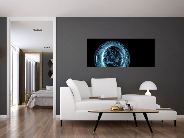 Egy jég csepp képe (120x50 cm)