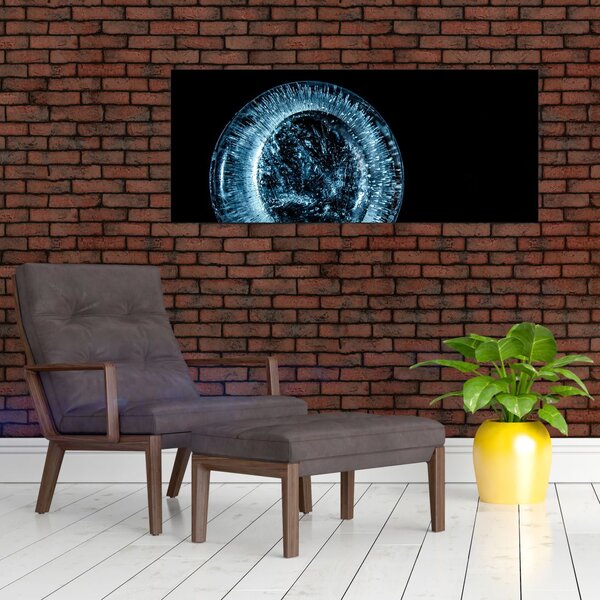 Egy jég csepp képe (120x50 cm)