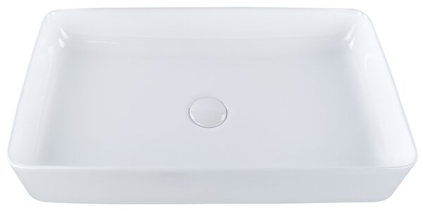 Pultra helyezhető mosdókagyló ULUA 61 x 35 cm Kerámia Fehér