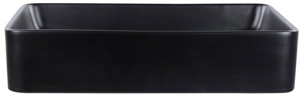 Pultra helyezhető mosdókagyló CHIVANA Fekete 51 x 34 cm Kerámia