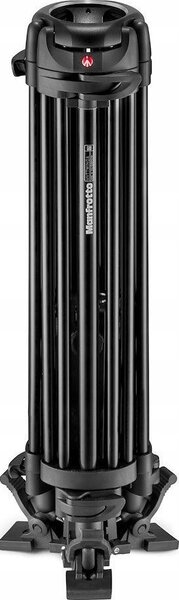 MANFROTTO Alu videó állvány, ikerláb, földterpesz, 100/75mm csésze MVTTWINGA