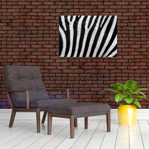 Kép egy zebra bőrről (70x50 cm)
