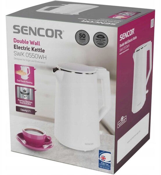 Sencor SWK 0550WH elektromos vízforraló