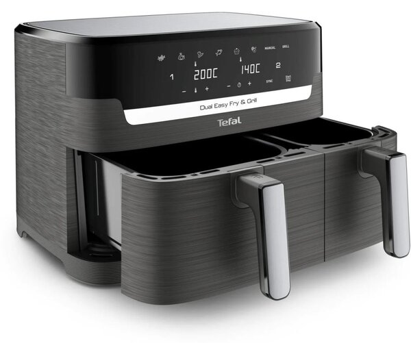 Tefal Dual Easy Fry & Grill EY905B10 8,3 L Fekete