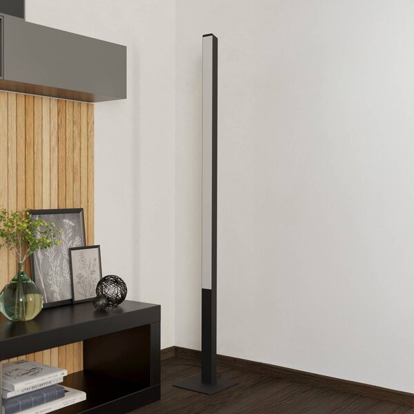 EGLO connect Simolaris-Z LED álló lámpa, dimmelhető, Fekete, Nappali / Étkező, fém, Modern
