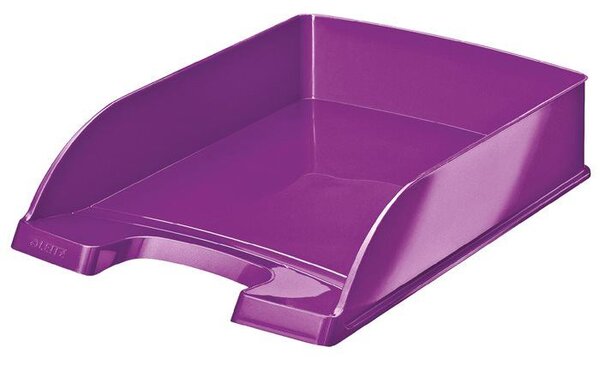 Leitz "Wow" irattálca metál lila (E52263062)