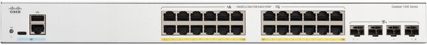 Cisco C1200-24FP-4X hálózati kapcsoló Vezérelt L2/L3 Gigabit Ethernet (10/100/1000) Fehér