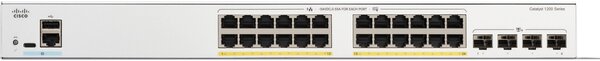 Cisco C1200-24FP-4X hálózati kapcsoló Vezérelt L2/L3 Gigabit Ethernet (10/100/1000) Fehér