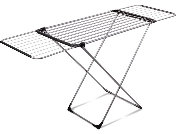 Lamart LT8102 Összecsukható Ruhaszárító állvány 94 x 55 x 176 cm - Fekete