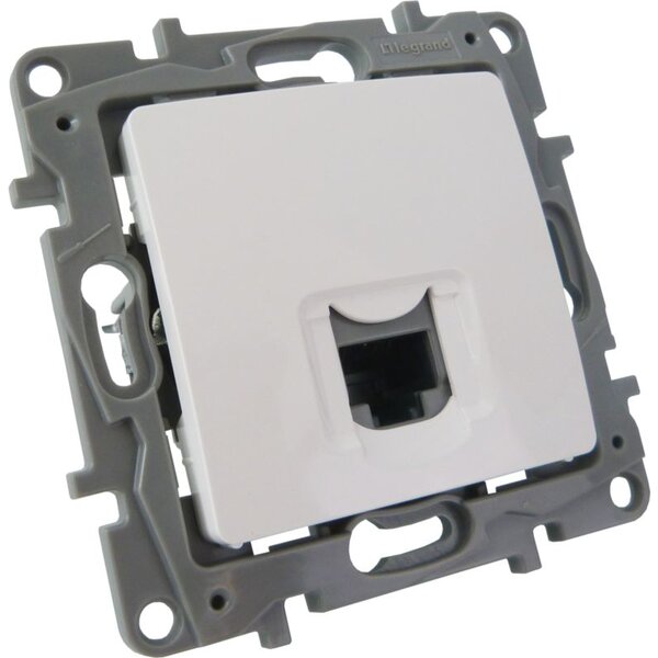 Legrand 764571 Niloé fehér RJ45 Cat.5 UTP csatlakozóaljzat