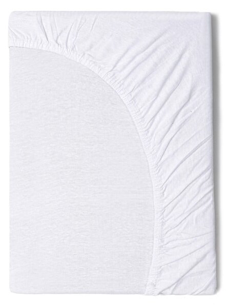 Fehér pamut gumis gyereklepedő, 70 x 140/150 cm - Good Morning