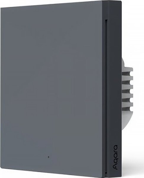 AQARA H1 1 gombos Zigbee 3.0 okos villanykapcsoló (fázis+nulla), szürke