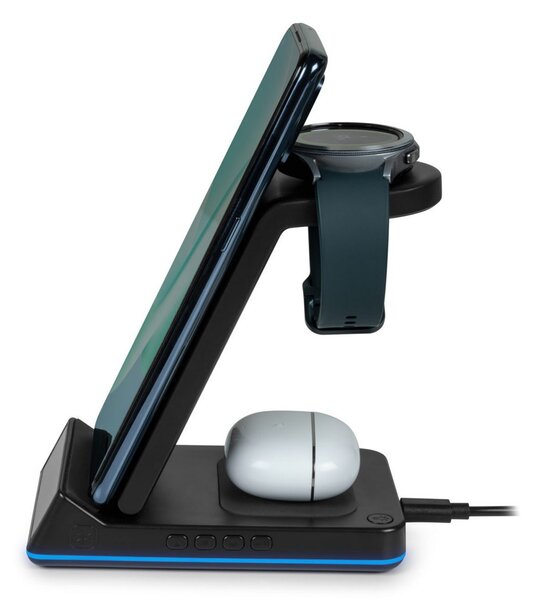 Thomson CL750IS Ébresztőóra és Telefontöltő - Fekete
