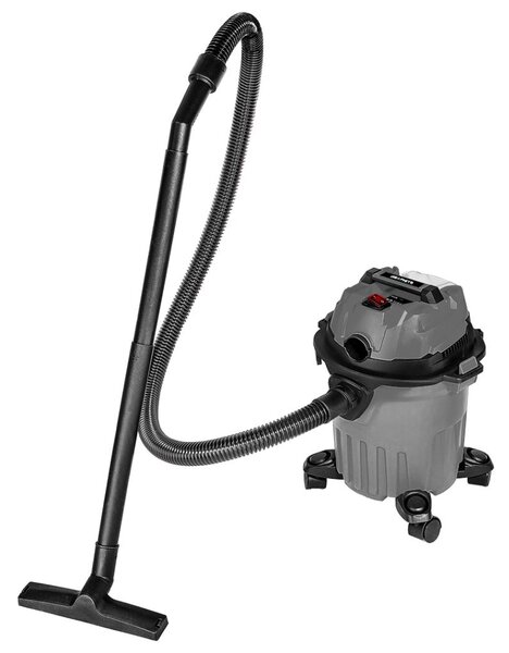 Graphite 58GE133 akkus száraz/nedves porszívó Energy+ 18V, Műanyagtartály 12L