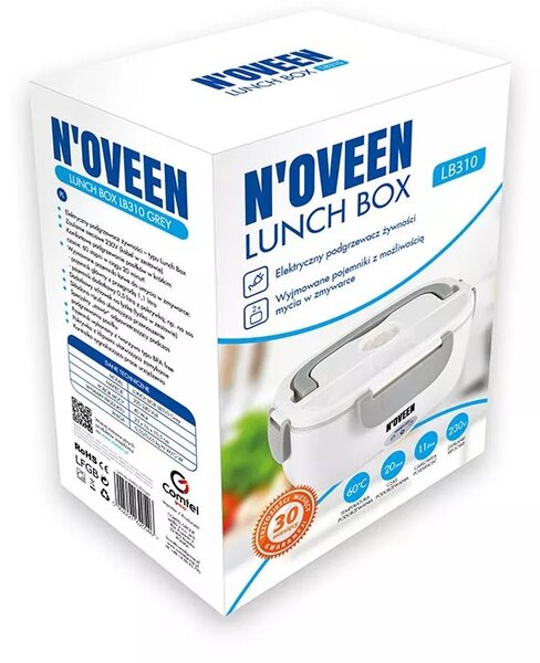 N'oveen LB310 Elektromos Ételhordó - Szürke Grey