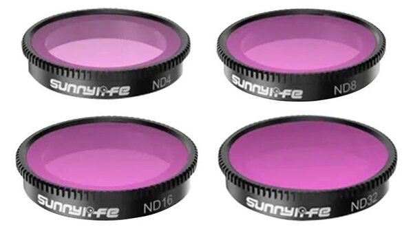 Sunnylife IST-FI9315 Insta360 Go 2/3 ND 4/8/16/32 szűrő szett