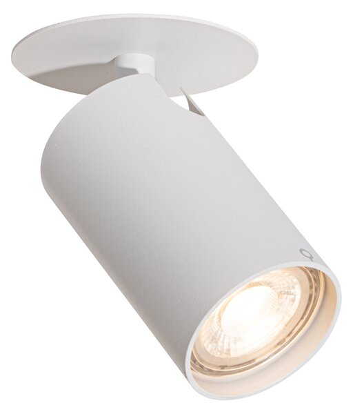 Modern beépíthető spotlámpa fehér GU10 50 mm - Chels