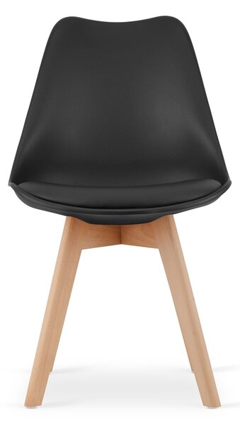 Étkező garnitúra 1 + 4, MADO ARTISAN asztal 80x80 + BALI MARK szék fekete